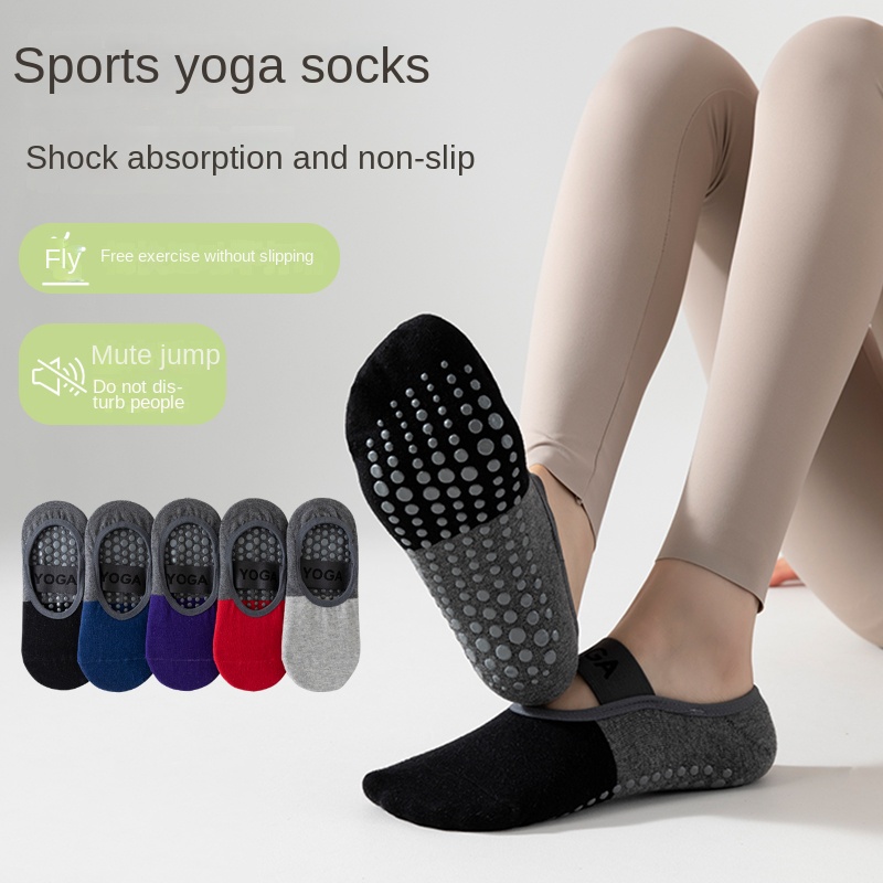 Pilates & Yoga Knokke - 5 pairs Cross-Border Professional Yoga Socks,