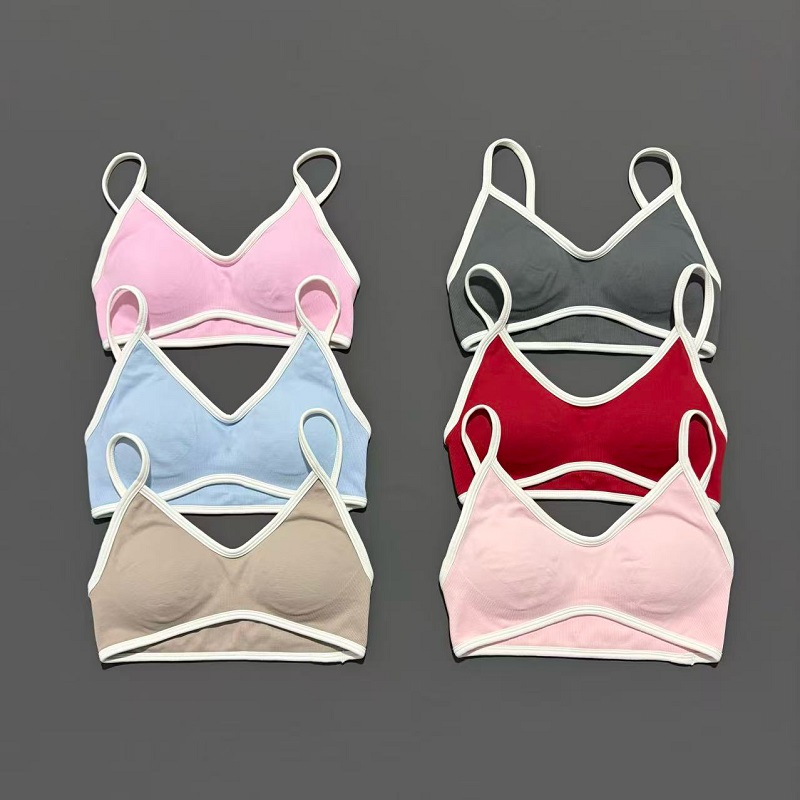 Pilate Yoga Workout - Women Sports Bra Adjustable High Support