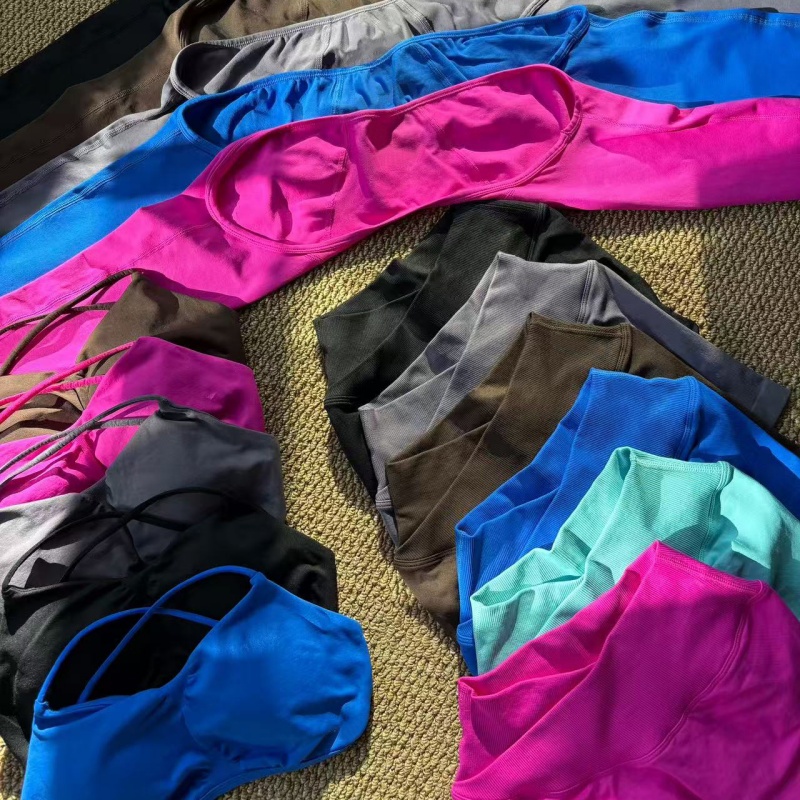 Pilates Yoga Set - Women's High Stretch Gym Sportswear Vision