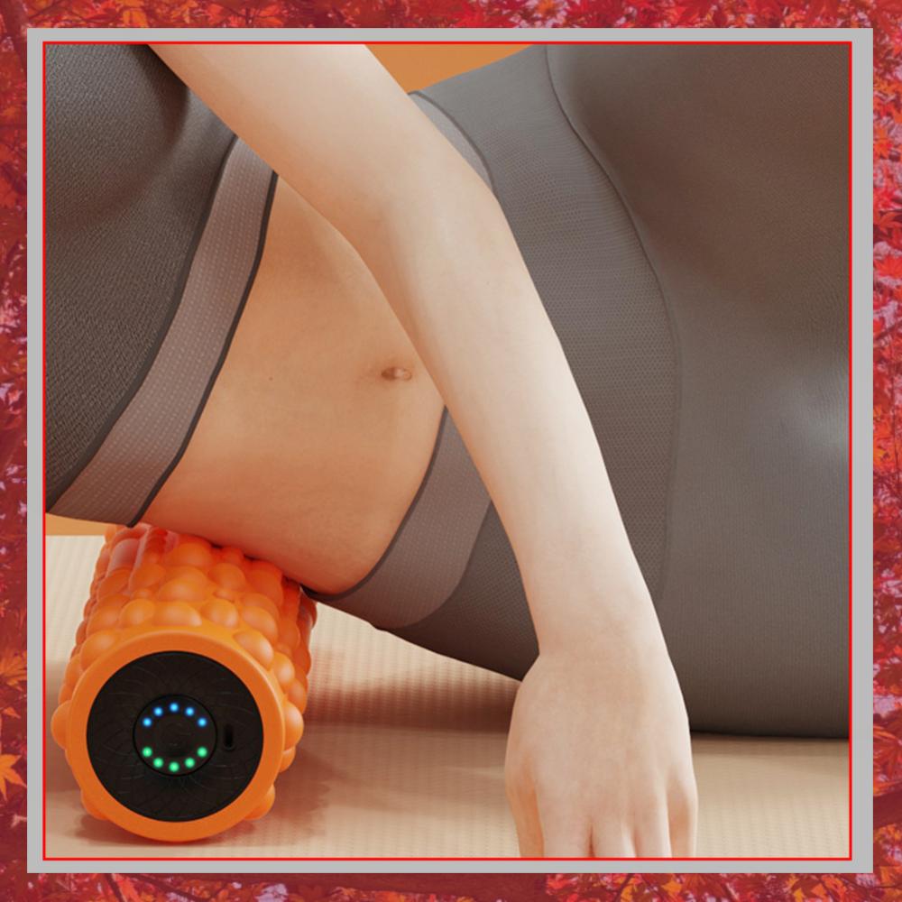 Pilates Yoga Roller - Electric Vibrating Foam Roller Yoga Column