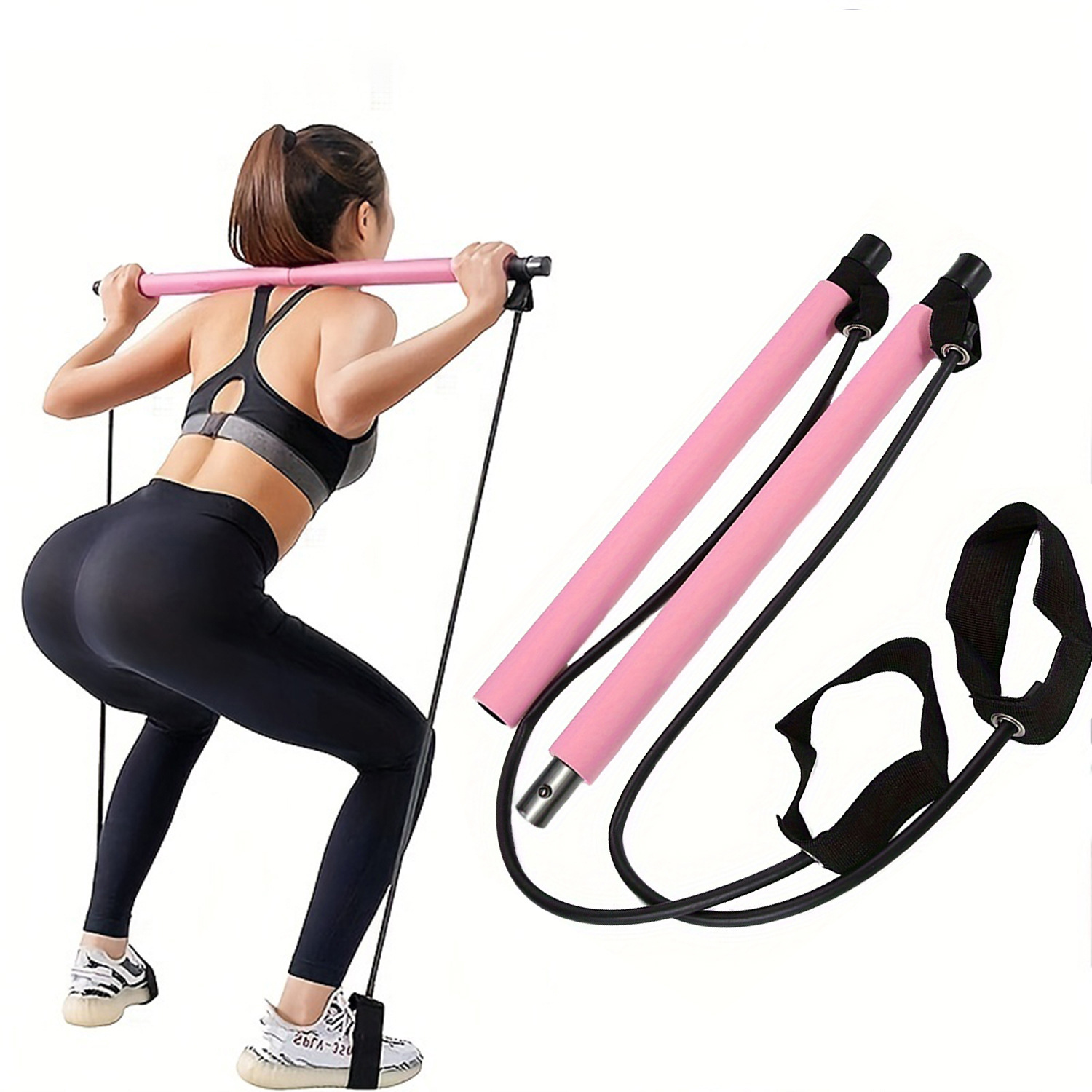 Pilates Yoga Combined - Multifunctional Pilates Bar Combination Fitness Yoga