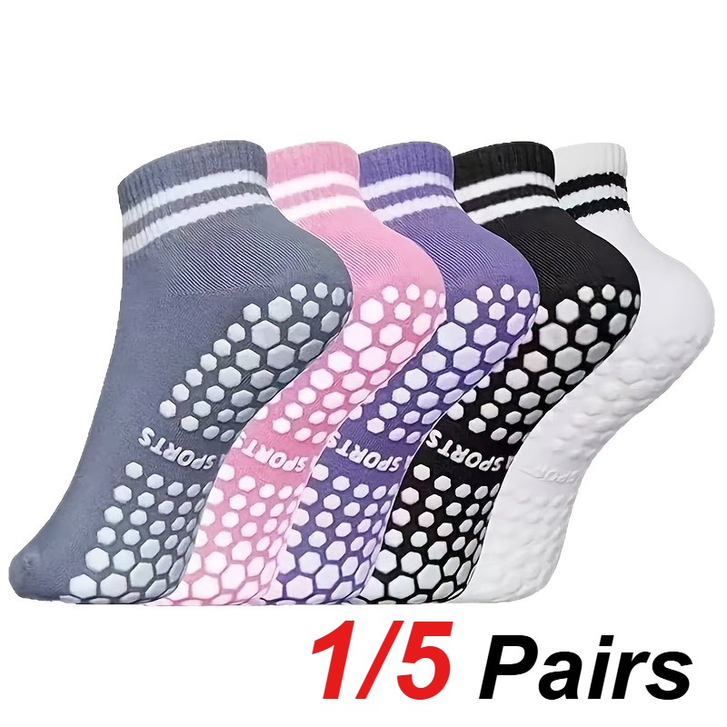 Pilates & Yoga Knokke - 1/5 Pair Women's Silicone Anti Slip