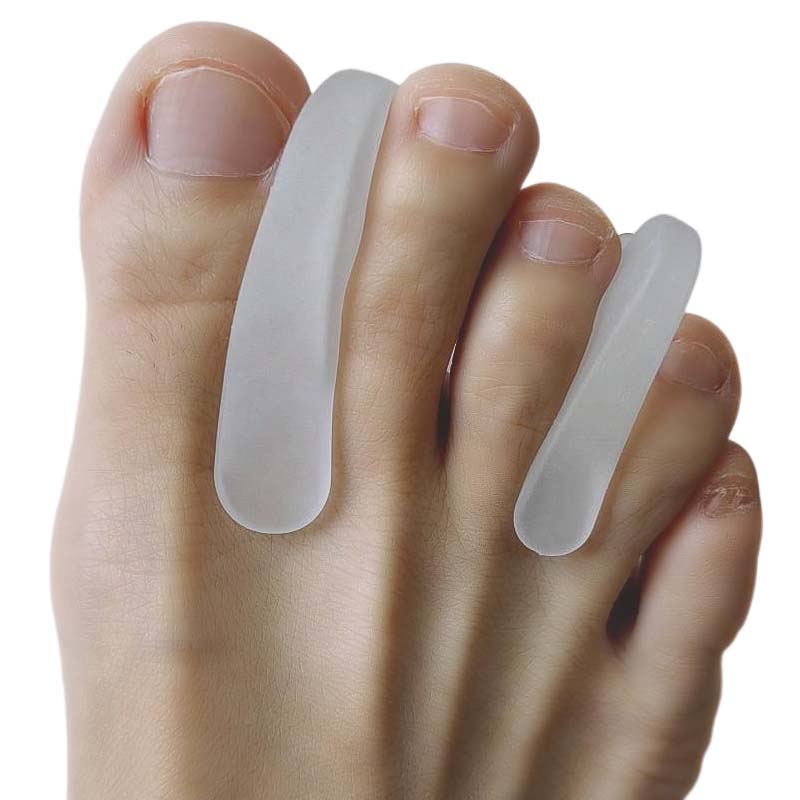 Toe Separator Silicon - 1Pair Foot Care Tool Gel Toe