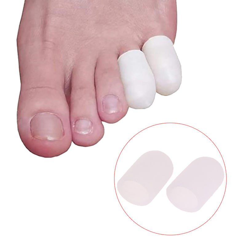 Toe Separator Silicon - NEW 2Pcs Silicone Gel Little Toe