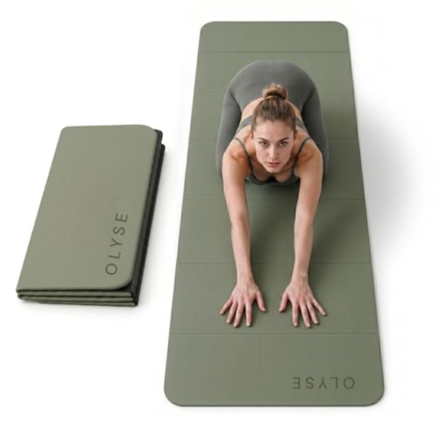 Pilates Yoga Hiit - Foldable Yoga Mat for Yoga Pilates