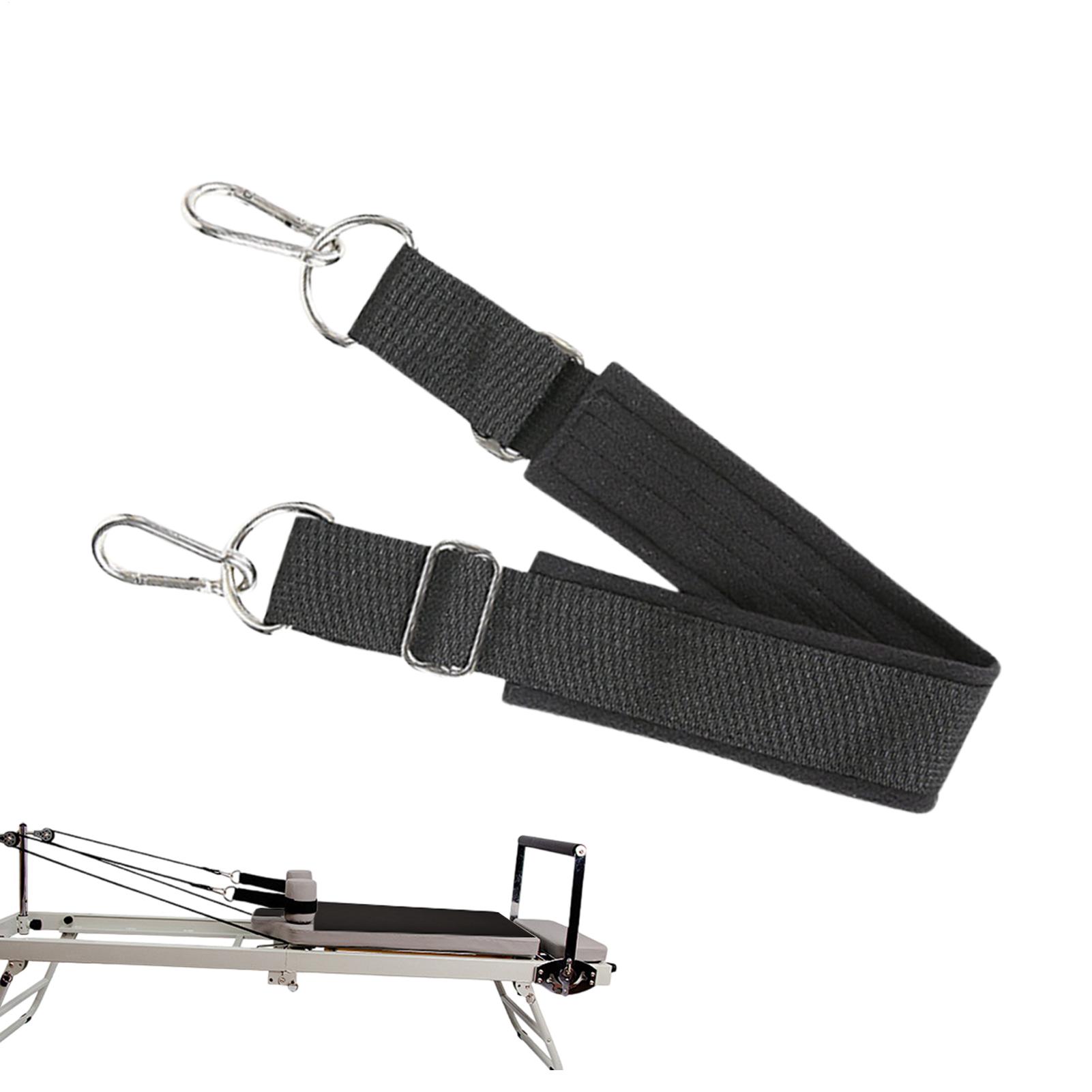 Pilates & Yoga Knokke - Reformer Footstrap Double-Loop Thickened Non-Slip Adjustable