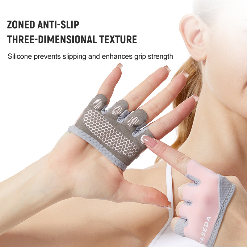 Pair of Fitness Fingerless Glo - Pilates Yoga Origin recension och pris