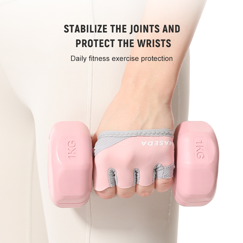 Pair of Fitness Fingerless Glo - Pilates Yoga Origin recension och pris
