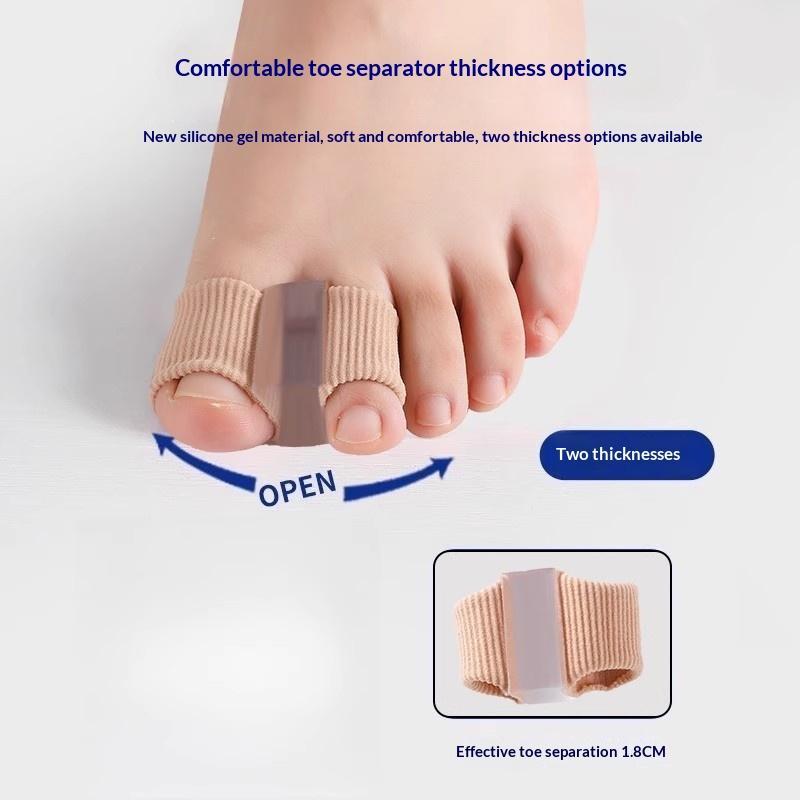 1/2PCS Silicone Toe Spreader F - Toe Separator Silicon recension och pris