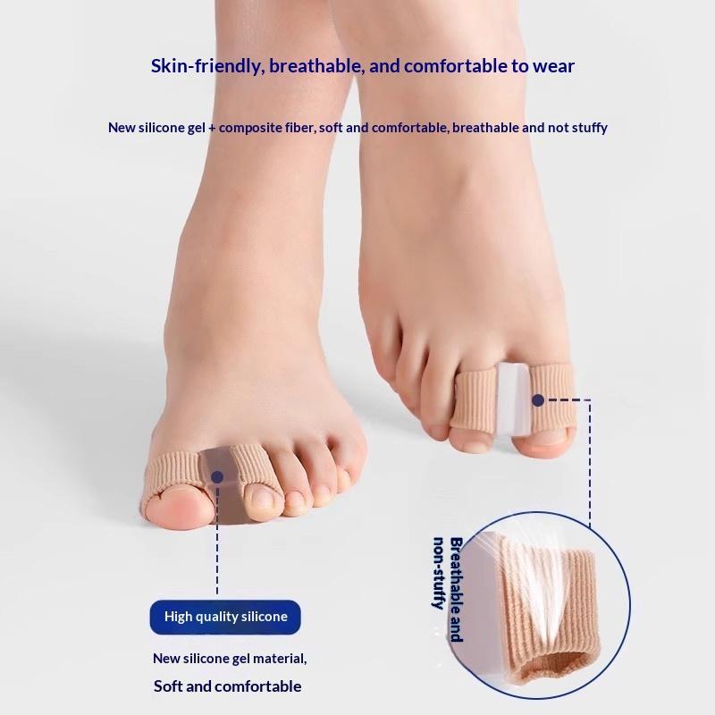 1/2PCS Silicone Toe Spreader F - Toe Separator Silicon recension och pris