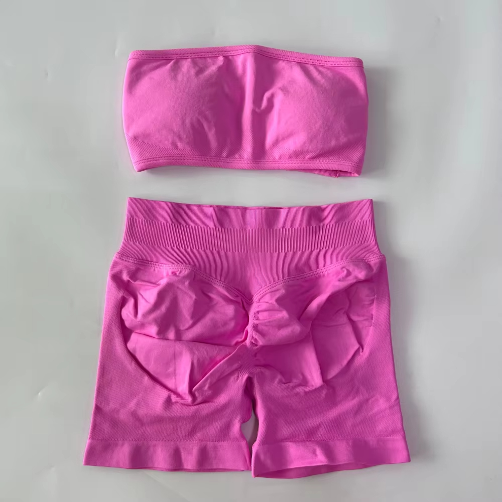 Yoga Women 2-Piece Set Bandeau - Pilates Yoga Set recension och pris