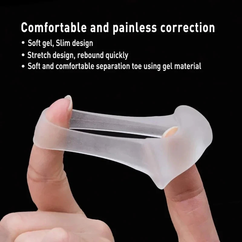 1-6pcs Toe Separator Correctio - Toe Separator Silicon recension och pris