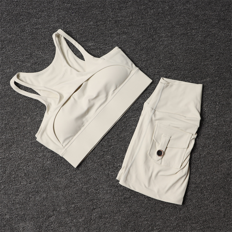 Fitness Shorts Yoga Sets Women - Pilates Yoga Set recension och pris