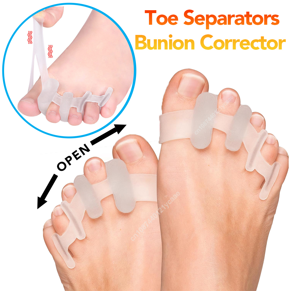 1 Pair Silicone Toe Separator  - Toe Separator Silicon recension och pris