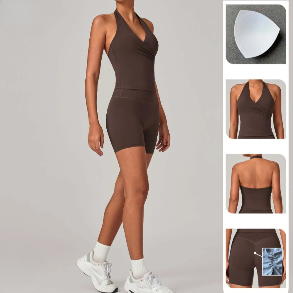 2-piece Women Gym Jogging Spor - Pilates Yoga Set recension och pris