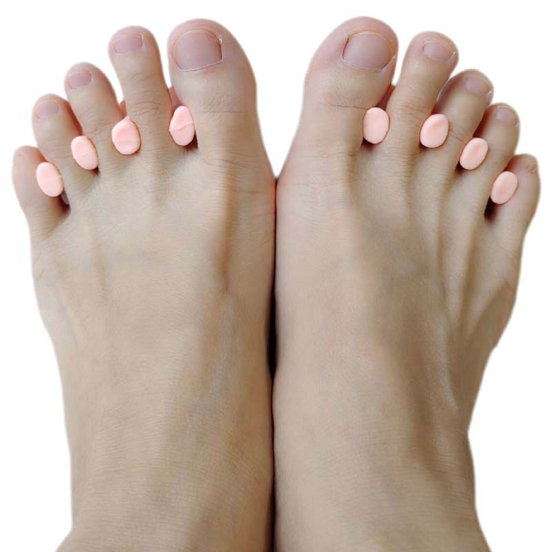 2pieces=1pair Gel Hallux Valgu - Toe Separator Silicon recension och pris