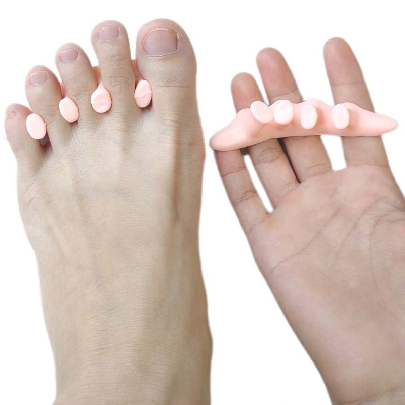 2pieces=1pair Gel Hallux Valgu - Toe Separator Silicon recension och pris