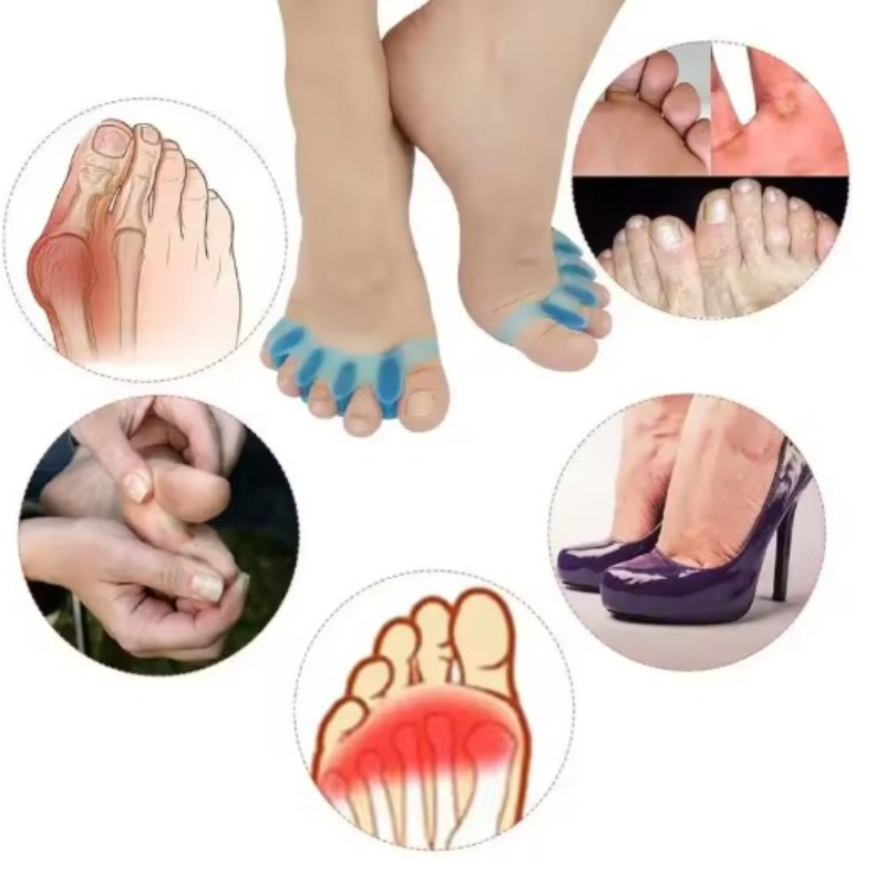 Reusable Silicone Toe Separato - Toe Separator Silicon recension och pris