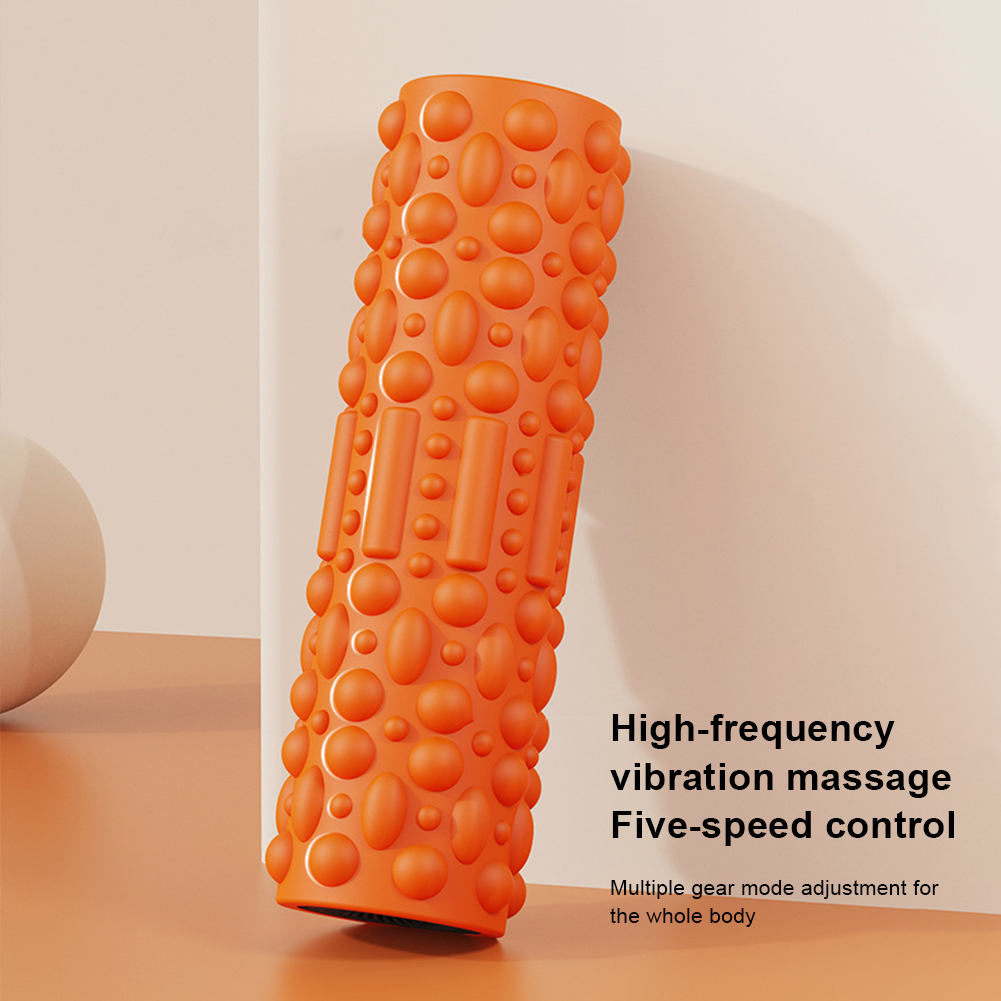 Electric Vibrating Foam Roller - Pilates Yoga Roller recension och pris