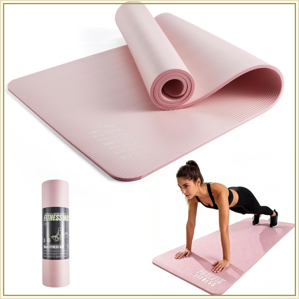 Extra Thick 15mm NBR Yoga Mat  - Pilates Yoga Hiit recension och pris