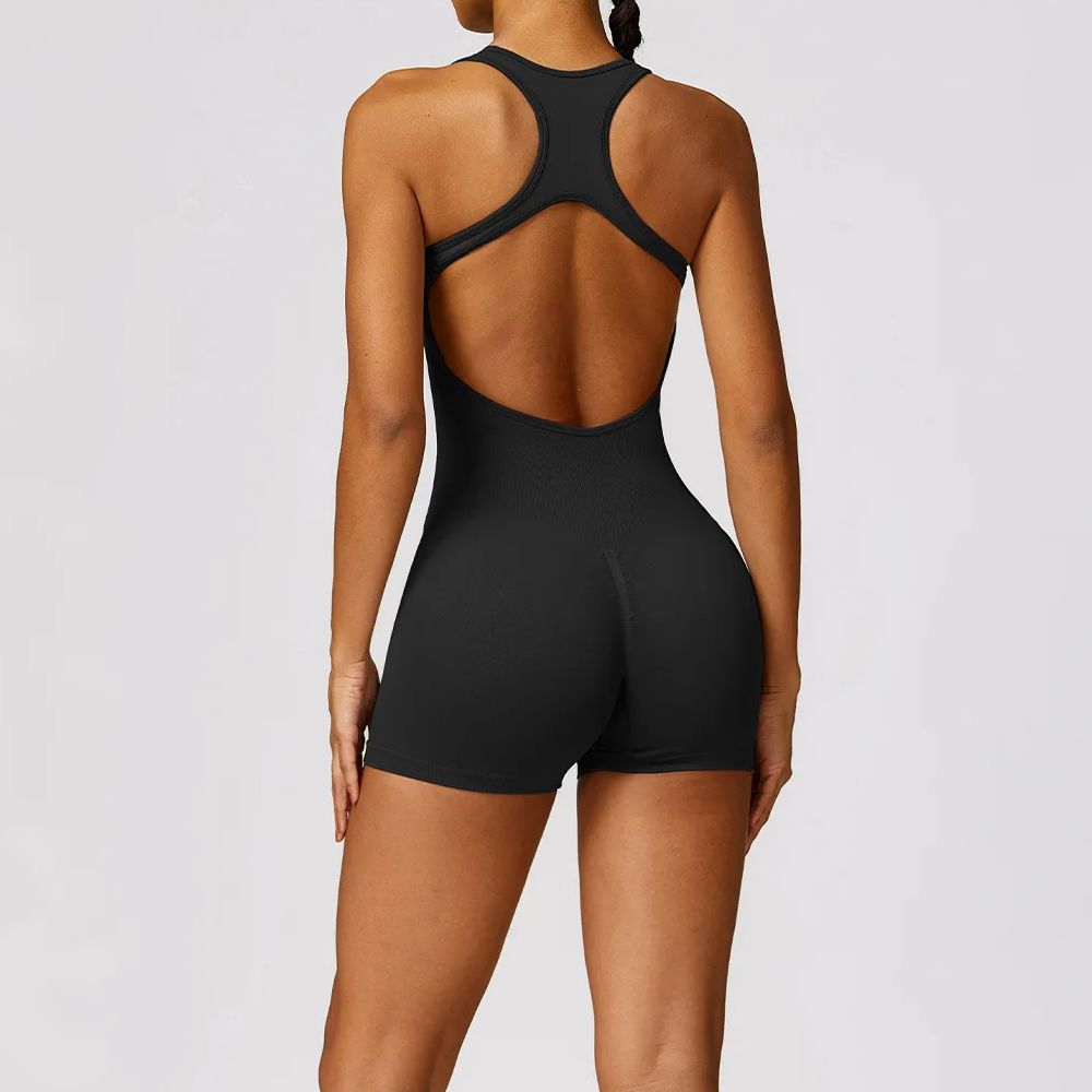 Sexy Back Jumpsuit Gym Set Wom - Pilates Yoga Set recension och pris