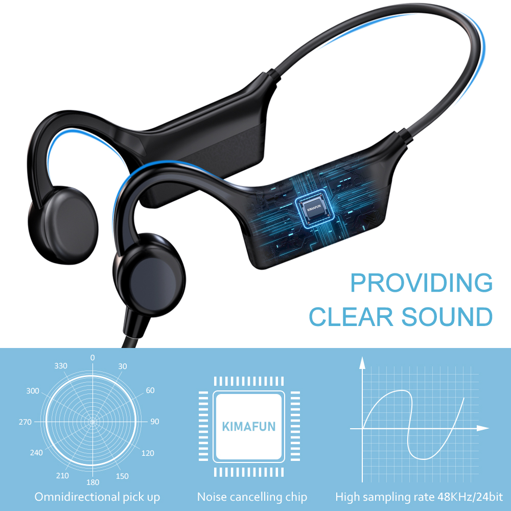KIMAFUN Sport Headset Wireless - Pilates Yoga Coach recension och pris