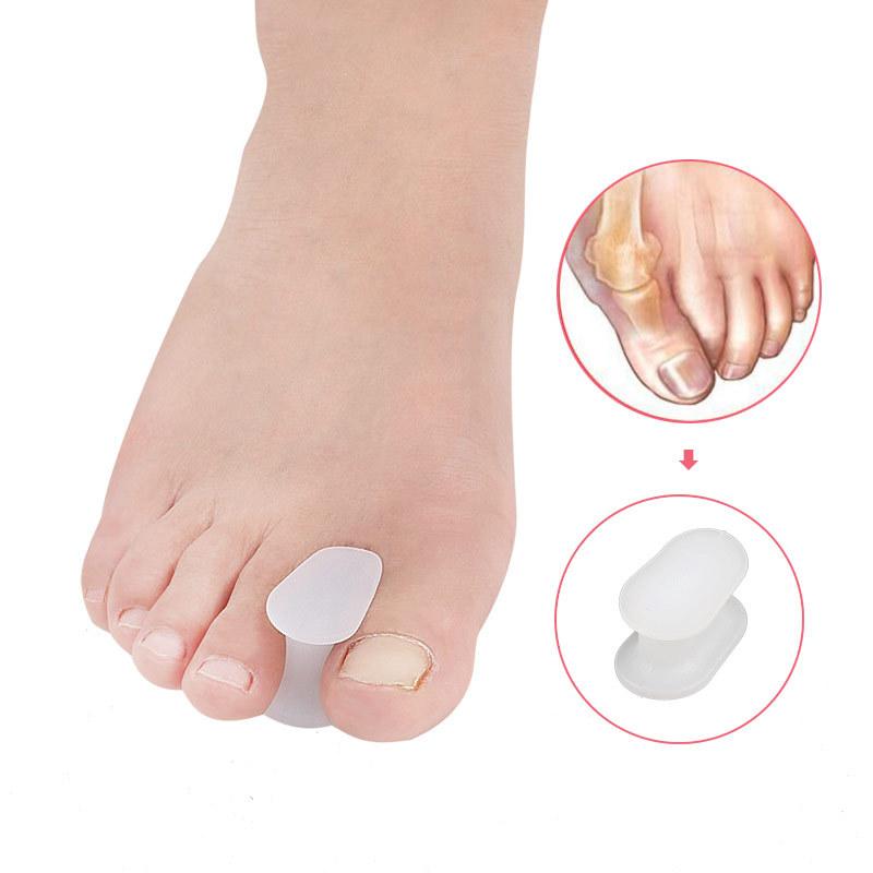 1/2/3/4Pairs I-shaped Toe Spli - Toe Separator Silicon recension och pris