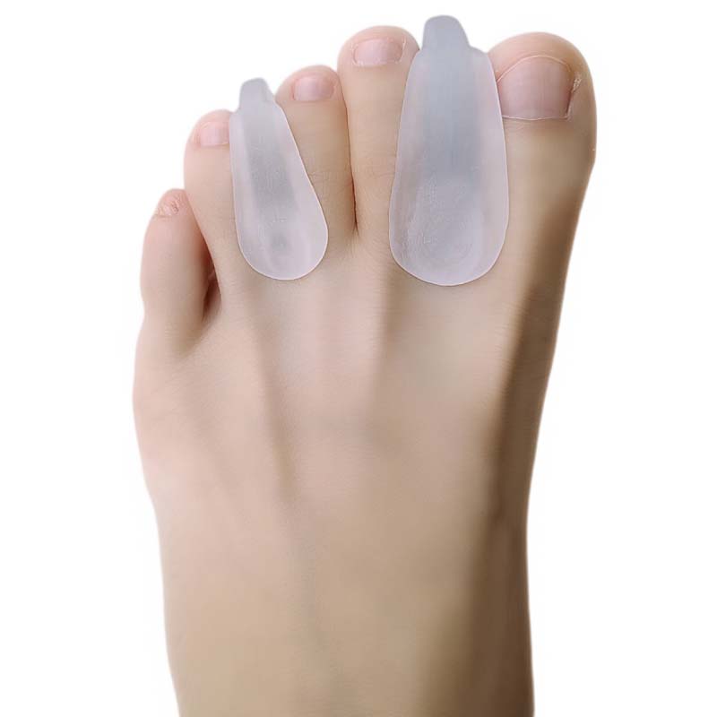 1Pair Foot Care Tool Gel Toe S - Toe Separator Silicon recension och pris