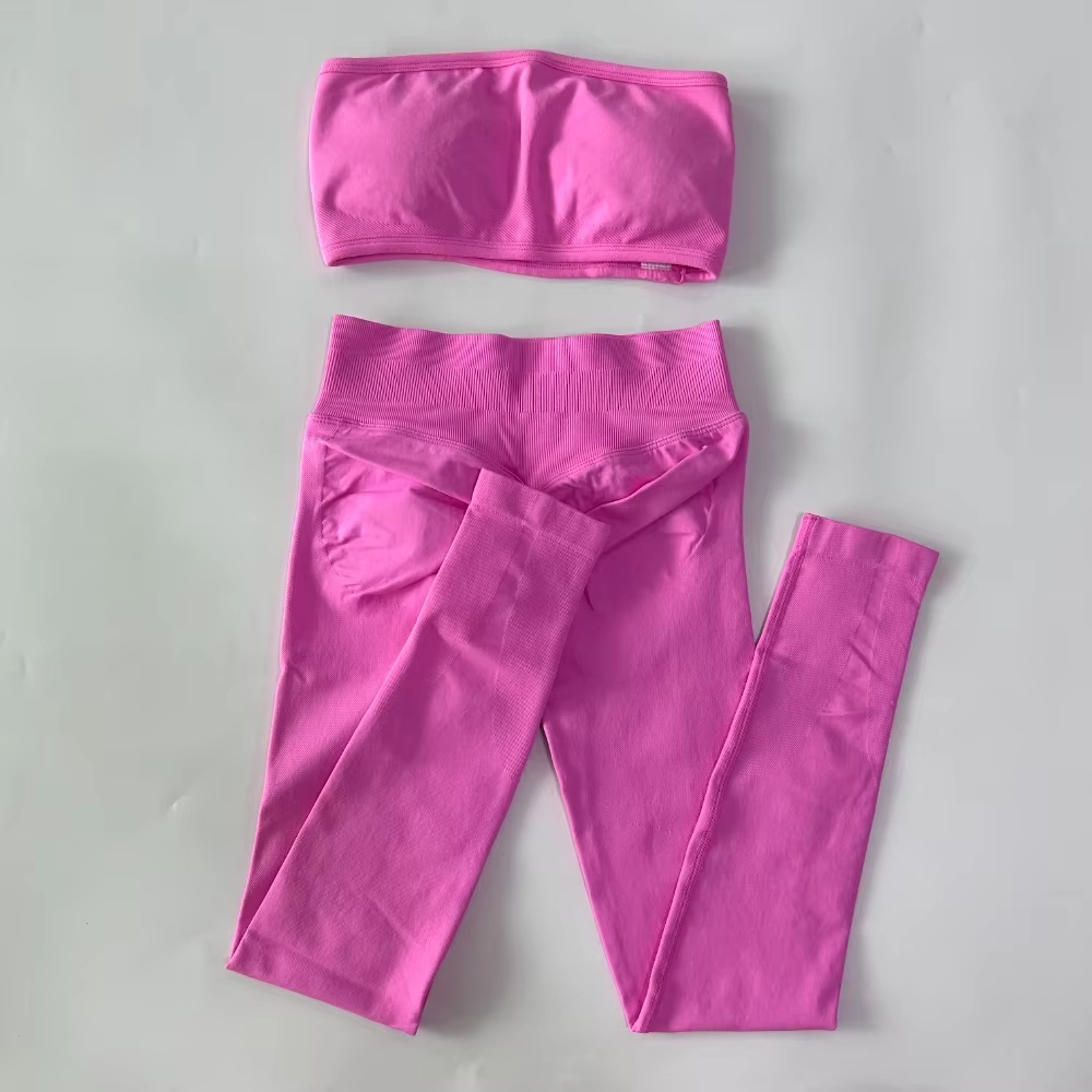 2 Piece Strapless Women's Band - Pilates Yoga Set recension och pris