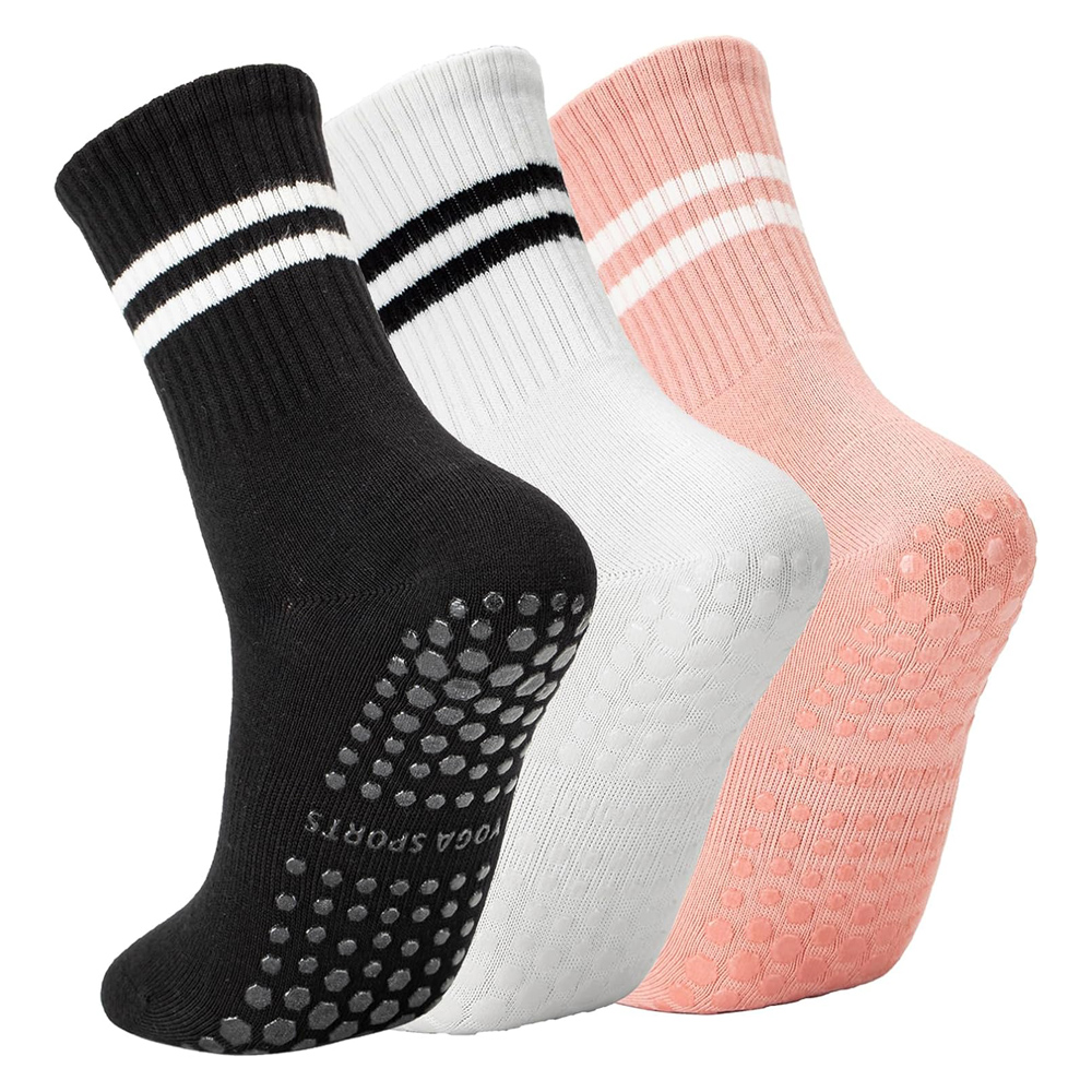 Yoga Pilates Socks with Grips  - Pilate Yoga Workout recension och pris
