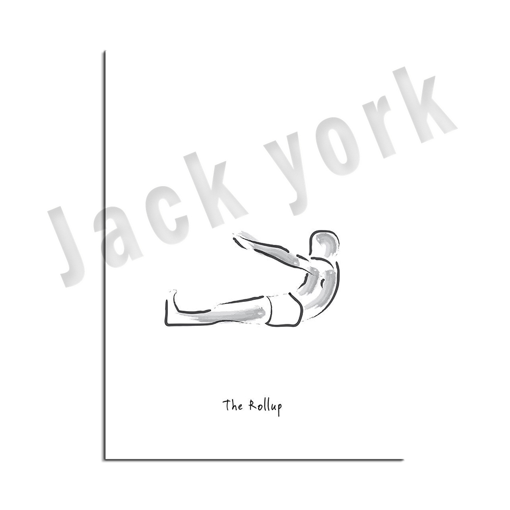 Pilates exercise black and whi - Pilates Yoga Combined recension och pris