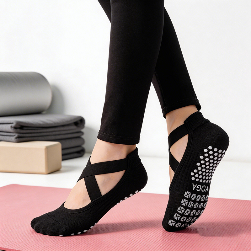 Women Non-Slip Yoga Socks Sili - Pilates Yoga Origin recension och pris