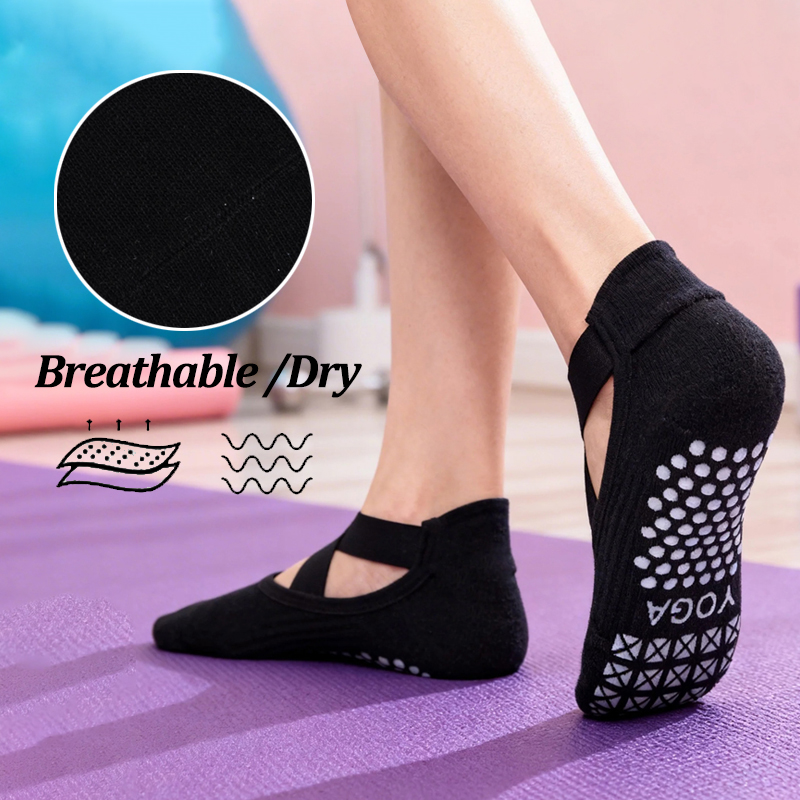 Women Non-Slip Yoga Socks Sili - Pilates Yoga Origin recension och pris