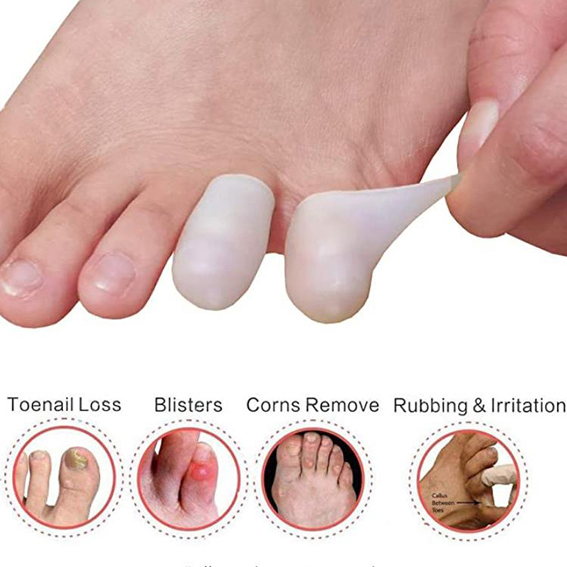 NEW 2Pcs Silicone Gel Little T - Toe Separator Silicon recension och pris