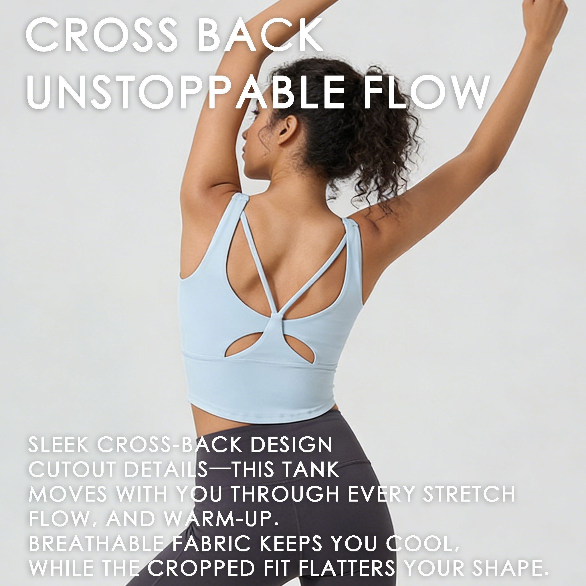 Women's Fixed Cup Yoga Sports  - Pilate Yoga Workout recension och pris