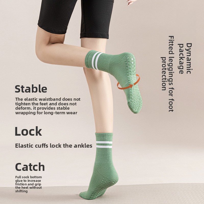 That girl Women Mid Calf Doubl - Pilate Yoga Workout recension och pris