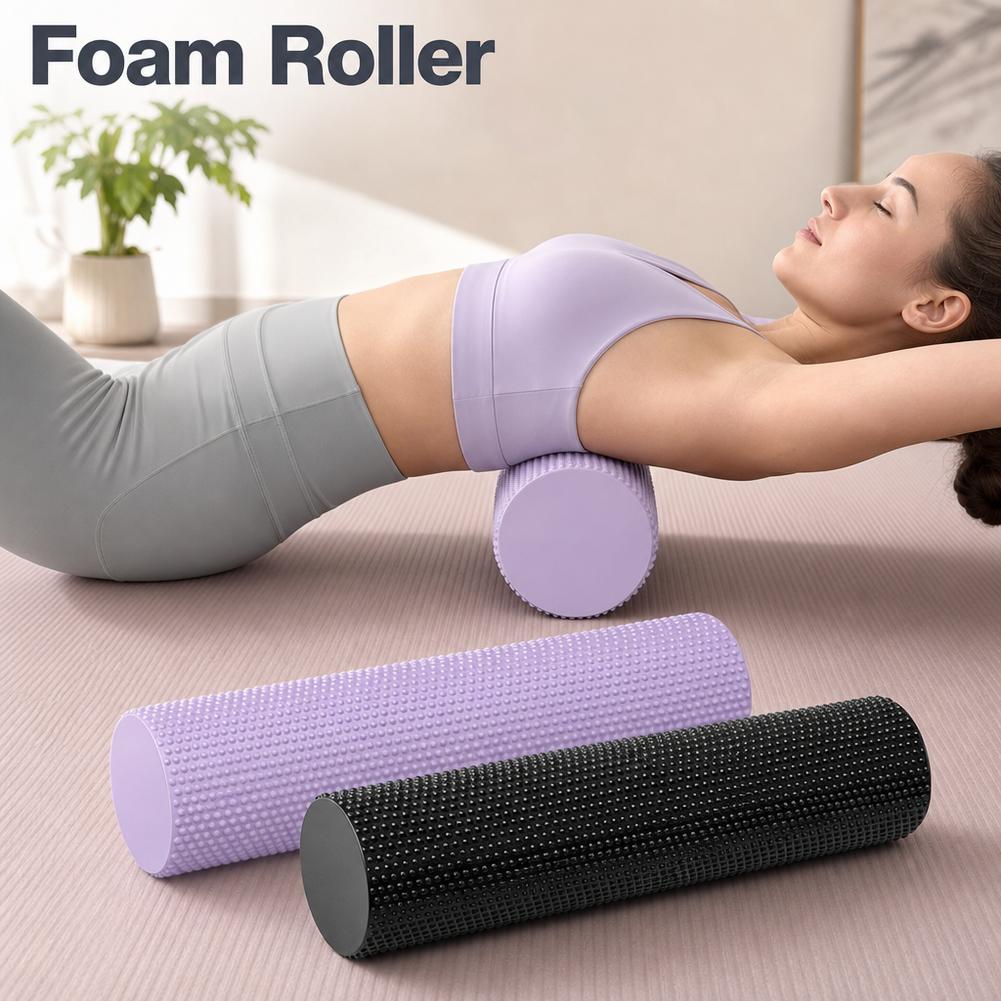 EVA Yoga Foam Roller High Dens - Pilates Yoga Roller recension och pris