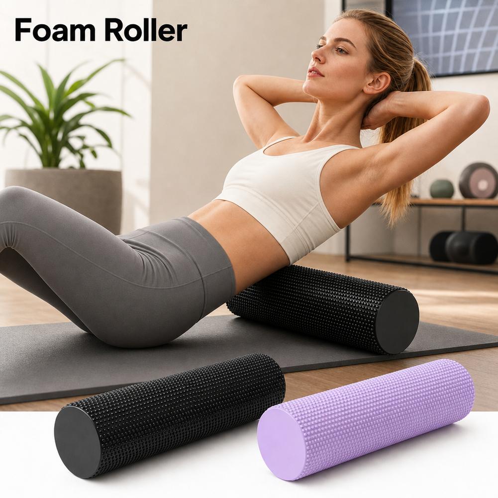 EVA Yoga Foam Roller High Dens - Pilates Yoga Roller recension och pris