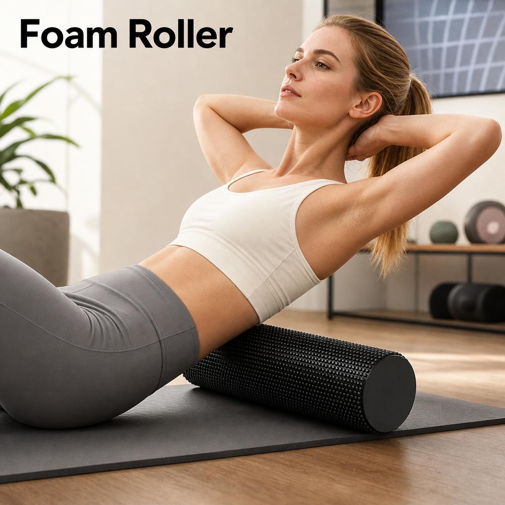EVA Yoga Foam Roller High Dens - Pilates Yoga Roller recension och pris
