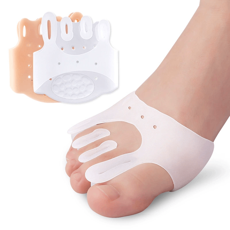 1/20Pair Forefoot Pads Toe Sep - Toe Separator Silicon recension och pris