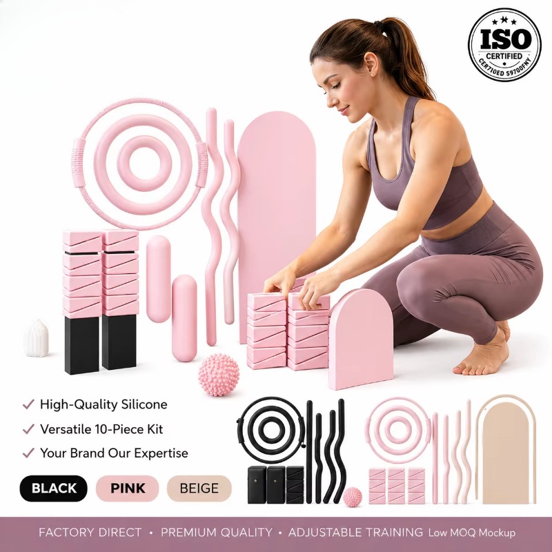 weighting bar, silicone dumbbe - Pilates Yoga Combined recension och pris