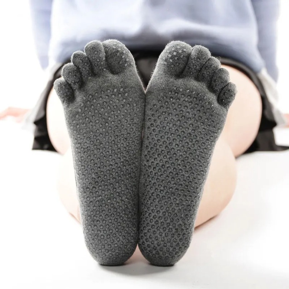 Women's Five Toe Yoga Socks wi - Pilate Yoga Workout recension och pris
