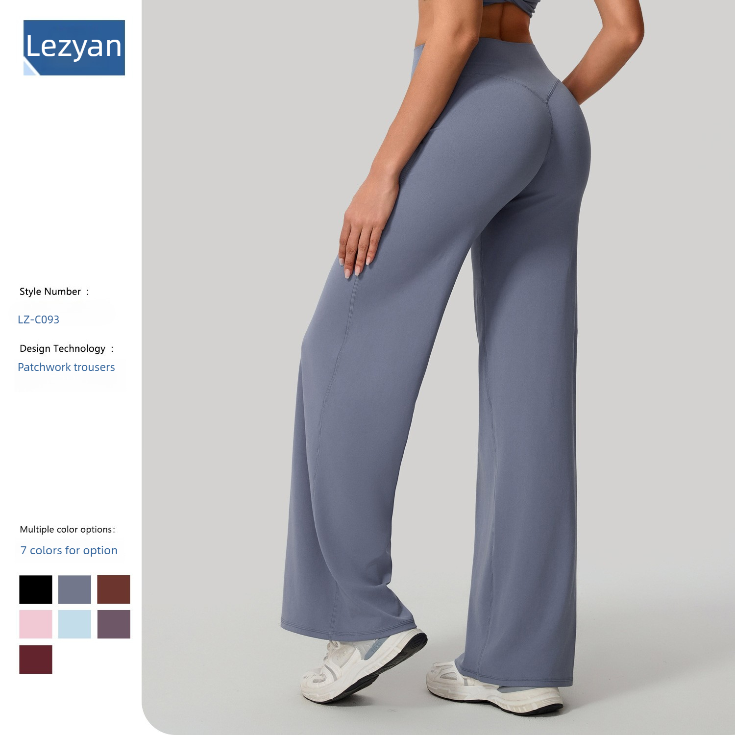 Lezyan Loose Soft Yoga Wide Le - Pilate Yoga Workout recension och pris