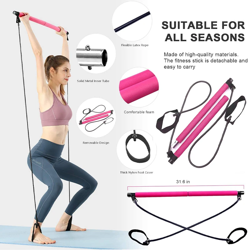 Fitness Bar Yoga Chest Expansi - Pilates Yoga Combined recension och pris