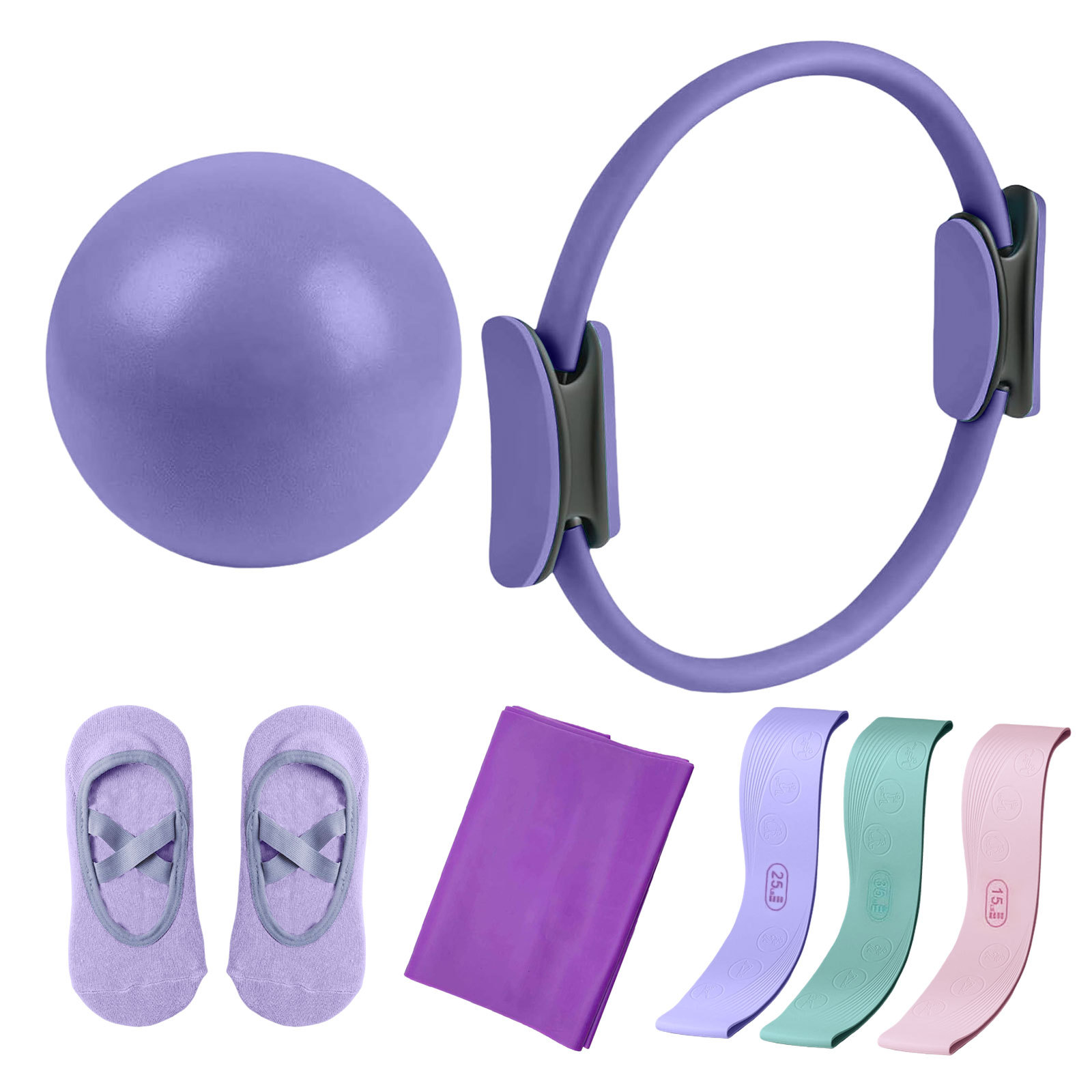 Pilates Circle Resistance Band - Pilates Yoga Combined recension och pris