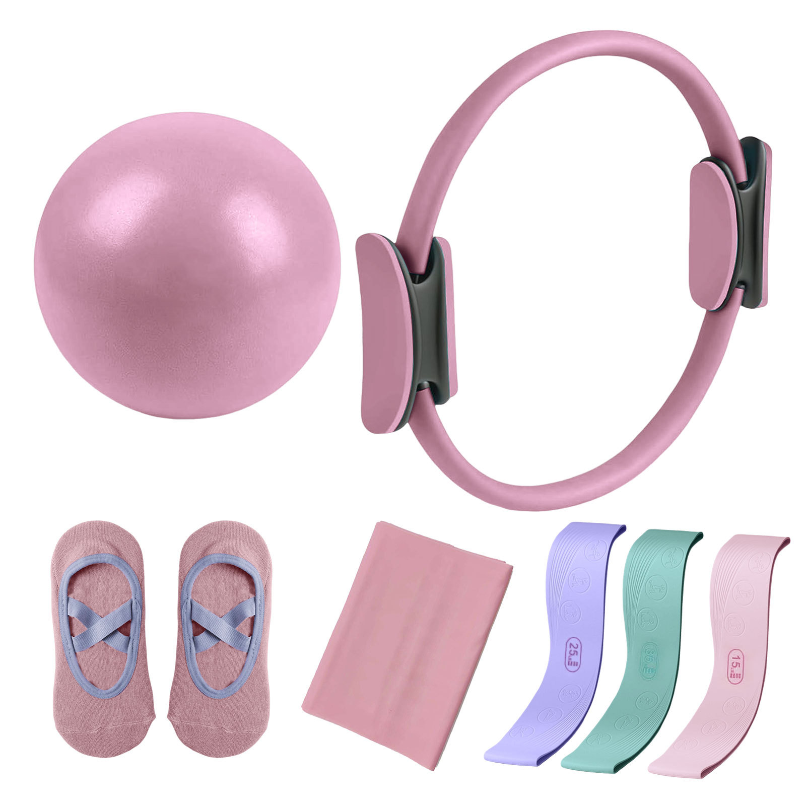 Pilates Circle Resistance Band - Pilates Yoga Combined recension och pris